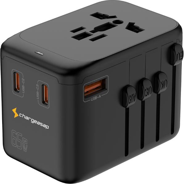 Chargeasap, Reiseadapter, G6 Travel Adapter