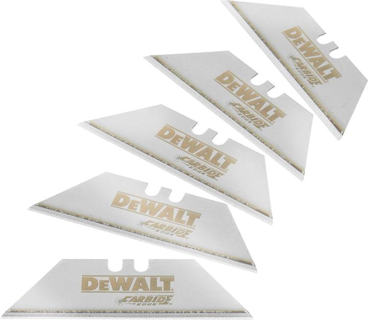 DeWalt Lames trapézoïdales carbure de tungstène 5 pces (Lame de rechange)