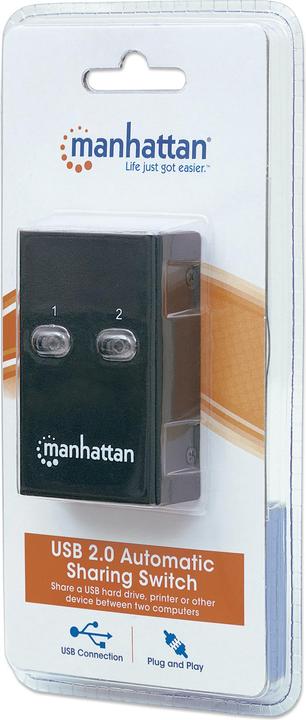 Produktbild Manhattan Umschalter (USB-B, 2 Ports)