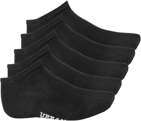 Immagine prodotto Urban Classics Logo No Show Socks 5-Pack (Confezione da 5 pezzi, 43 - 46)