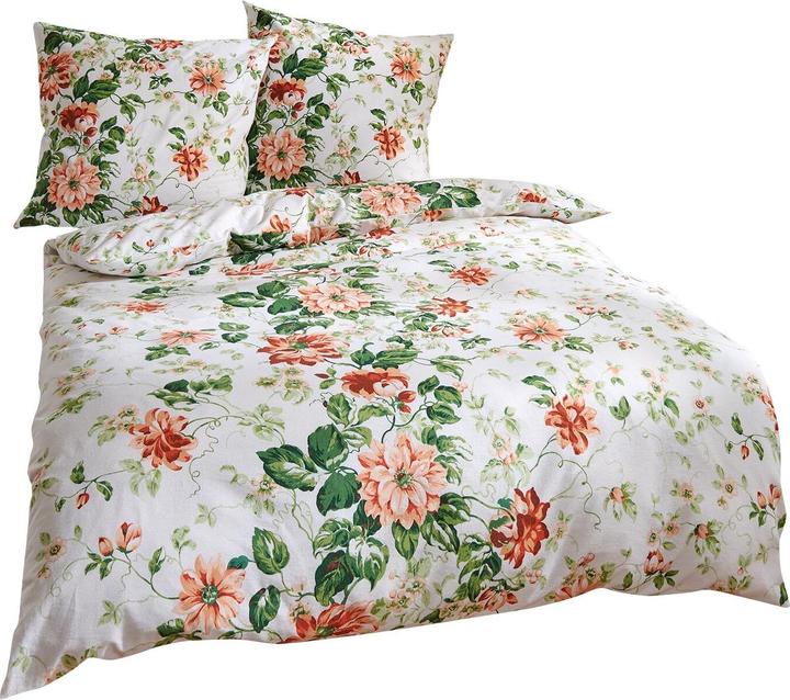 Produktbild Traumschlaf Blumen (Bettwäsche Set, 240 x 220 cm, 80 x 80 cm)