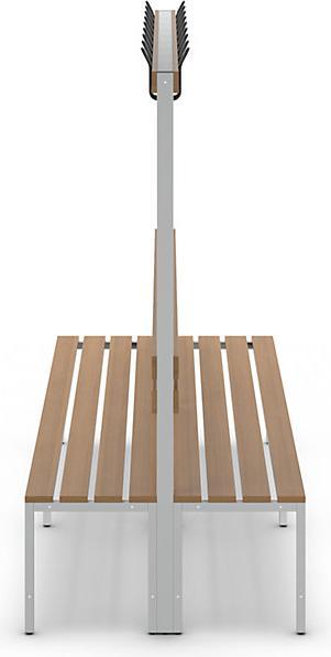 Actual product image eurokraft basic Wardrobe bench (170 cm)