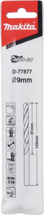 Actual product image Makita D-77877 (9.0 millimetre)