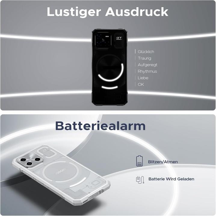Actual product image Doogee Blade GT 5G (256 GB, Noir, 6.72", 5G)