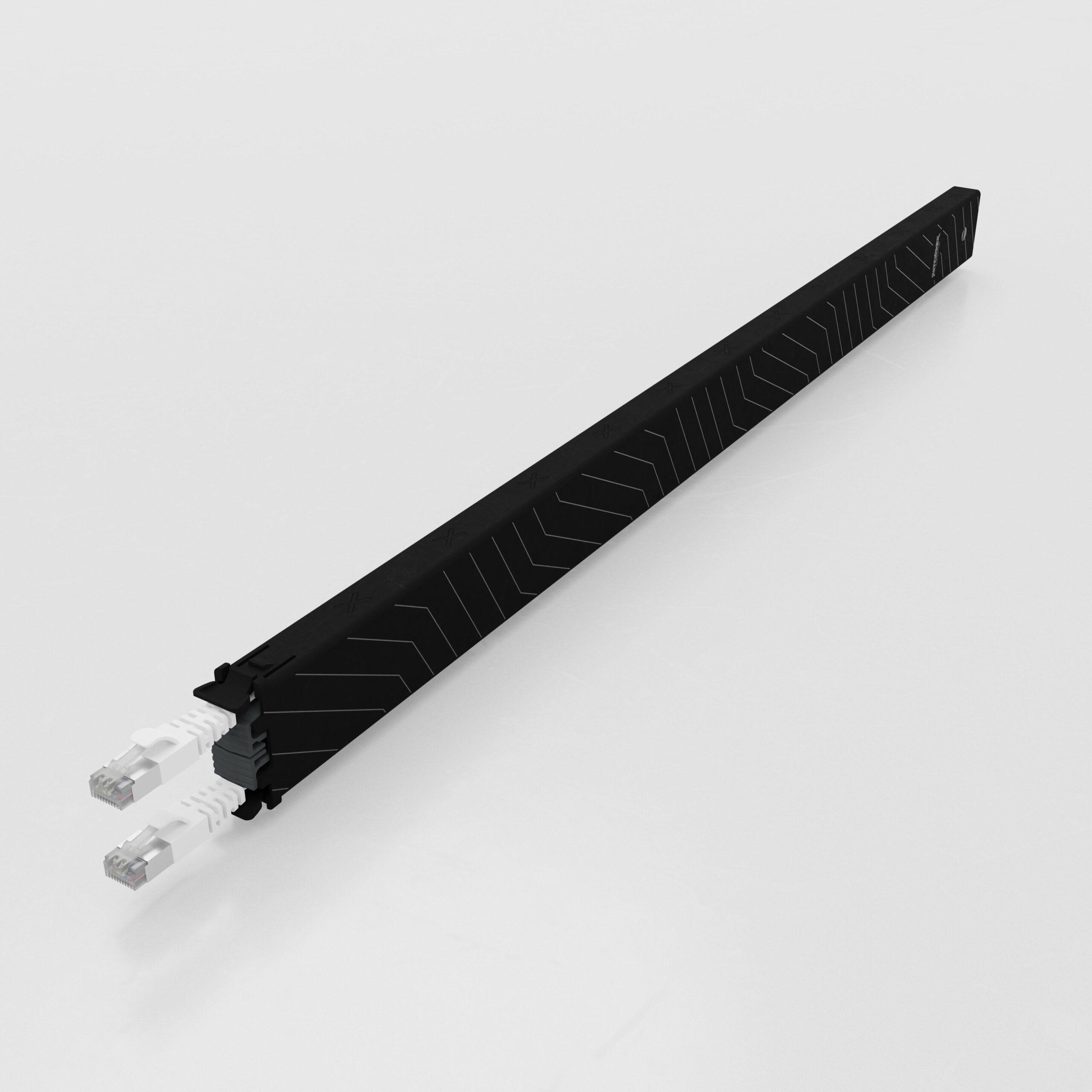 Thumbnail - PATCHBOX one / Cassette / 30RU / Cat 6A, UTP, 1.8 m, Weiss (U/UTP, CAT6a, 1.80 m), Netzwerkkabel