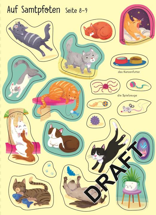 Produktbild Mein erstes Stickerbuch Haustiere