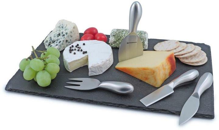 Immagine prodotto Swissmar Käsemesser Silber, 4-teilig (20 cm)