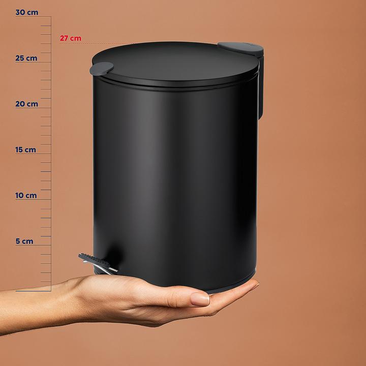 Image du produit Kela Poubelle Mats noir (5 l)