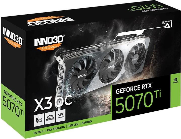 Actual product image Inno3D GeForce RTX 5070 Ti X3 OC (16 GB)