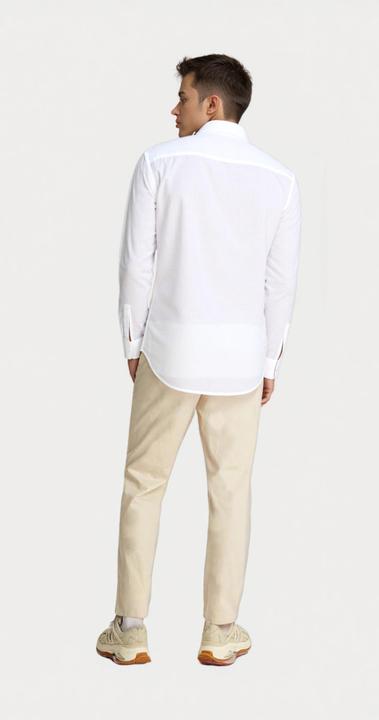 Immagine prodotto U.S. Polo Hemd Leinenhemd Button Down Linenshirt (M)