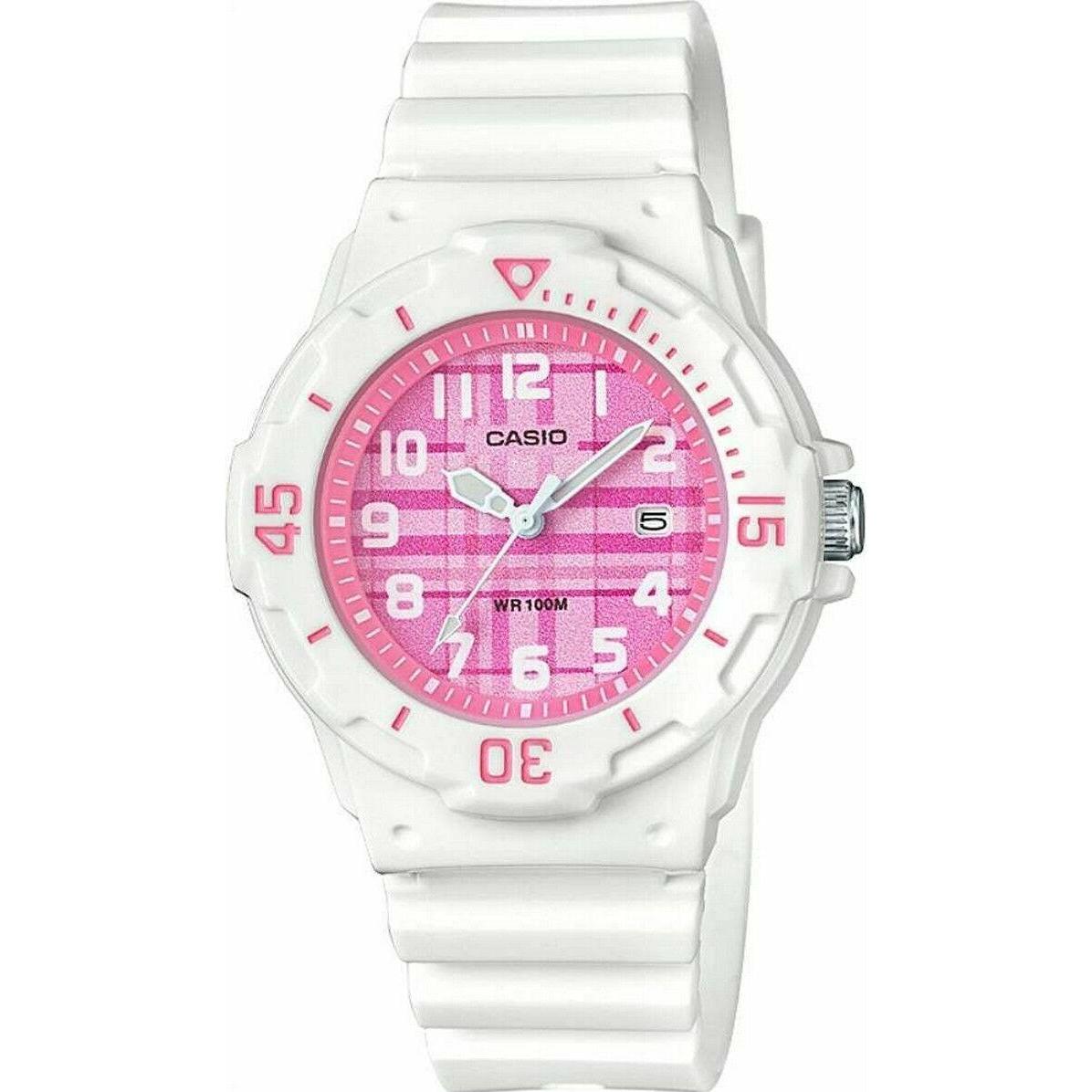 Casio, Orologio da polso, LRW-200H-4E2VDR, Pink, (Orologio da polso analogico)