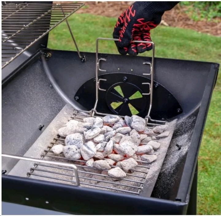 Actual product image Char-Griller Wrangler Charcoal Grill