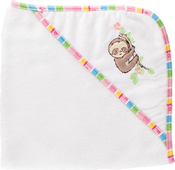 Actual product image Heless Hooded bath towel Sloth