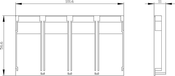 Actual product image Siemens Insulating panel accessories 3VA9111-0WJ40