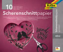 Actual product image Folia Silhouette paper gummed black 105 gsm 20 sheets (105 g/m², 1 x)