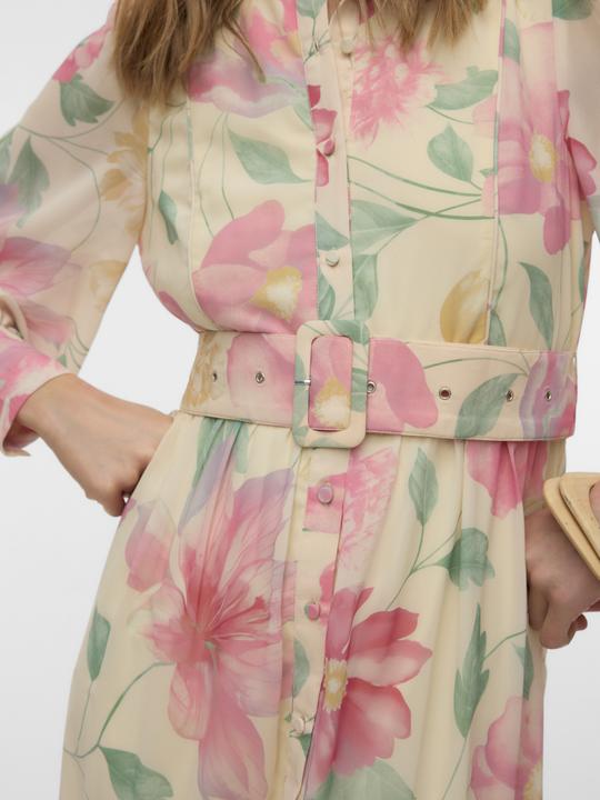 Image du produit Vero Moda AWIRIS Langes Kleid Hemdblusenkleid (L)