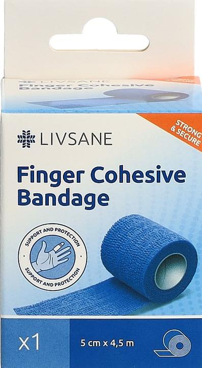 Image du produit Livsane Pansement doigt 5cmx4.5m autoadhésif (1 x)