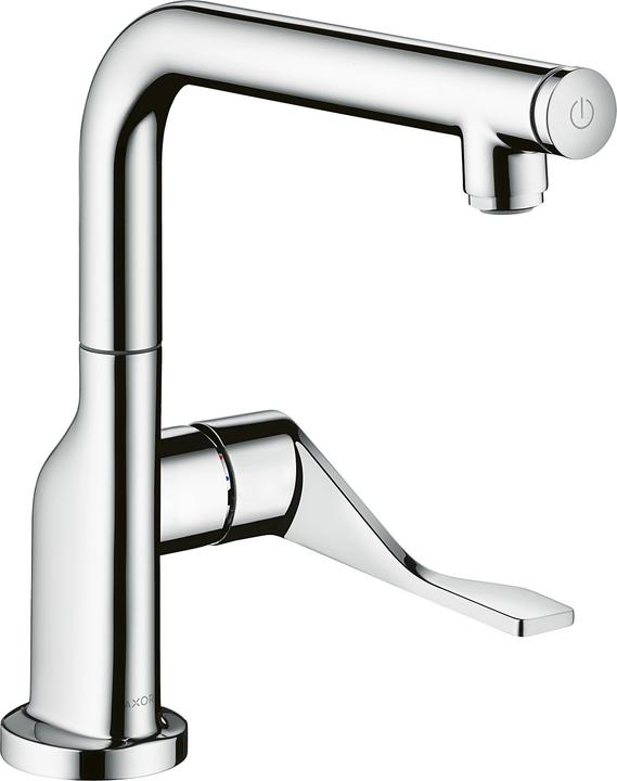 hansgrohe Miscelatore monocomando per lavello Sel AXOR CITTE DN 15 cromo nero spazzolato