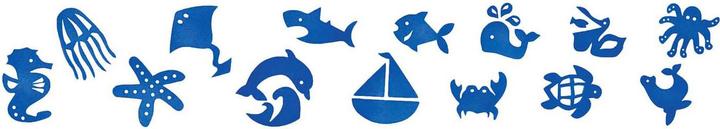 Produktbild Colorations – Easy Grip- Stempeln„Meeresleben“, 14 Stk.