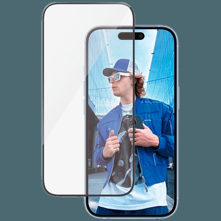 Produktbild PanzerGlass Ultra-Wide Fit (1 Stück, Apple iPhone 16, Apple iPhone 15)