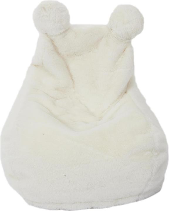 Home Deco Kids pear armchair child ted imitation fur (Child armchair)