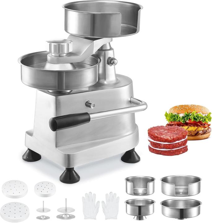 Actual product image Vevor Fabbricatore di Polpette di Hamburger