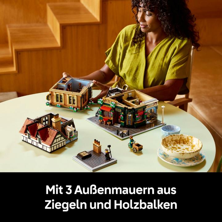 Immagine prodotto LEGO Casa d'angolo in stile Tudor (10350, LEGO Icons, Set LEGO rari)