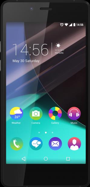 Produktbild Wiko Highway Pure (16 GB, Black / Grey, 4.80", Single SIM, 4G)