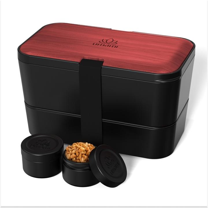 Image du produit Umami Bento Box Nestable L Rosewood Black