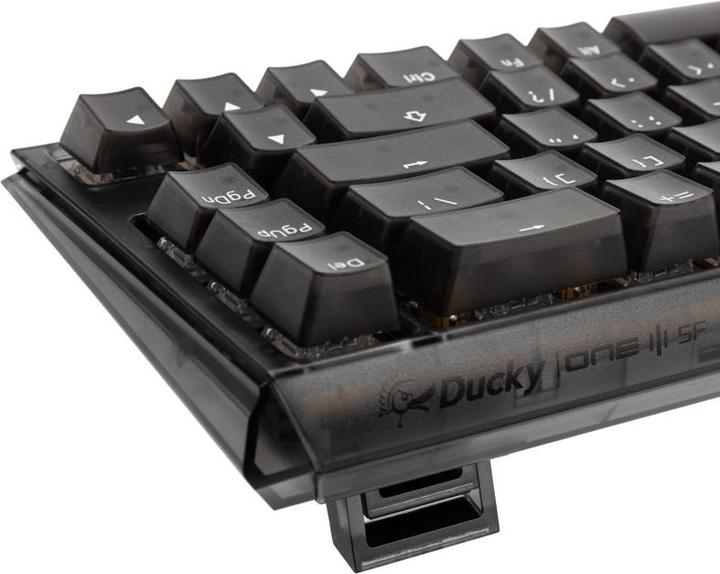 Produktbild Ducky One 3 Aura Black SF Gaming Tastatur, RGB LED - MX-Silent-Red (US) (US, Kabelgebunden)