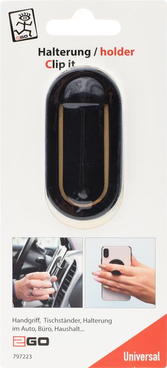 2GO Supporto universale per smartphone "Clip it