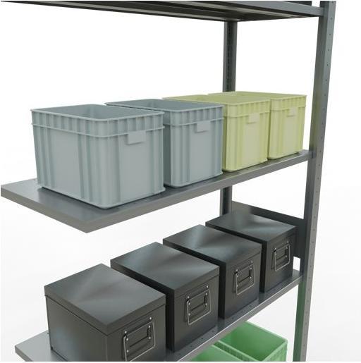 Image du produit Schulte Lagertechnik Système enfichable Élément suivant MULTIplus150 avec traverse de longueur