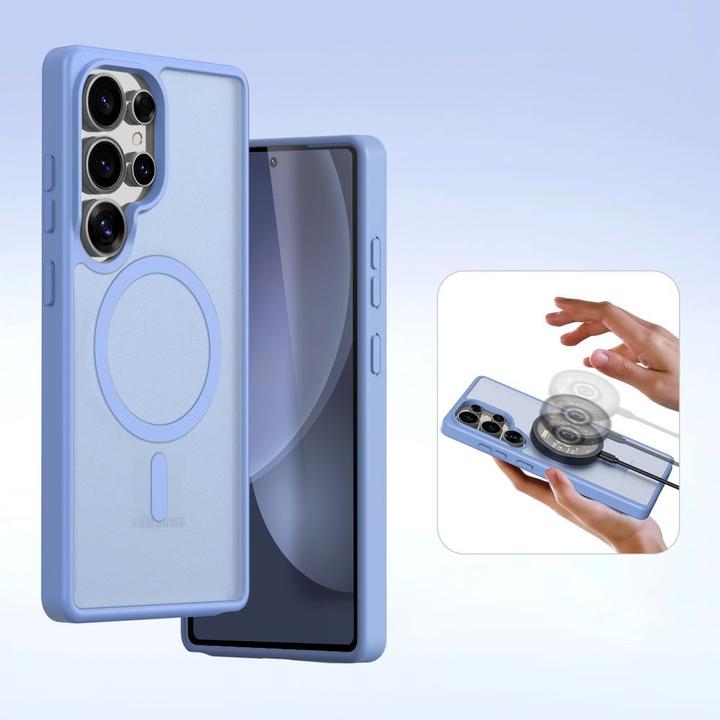 Produktbild Dux Ducis Lawa Series MagSafe Kunstleder Bookcover Hülle (Samsung Galaxy S25 Ultra)