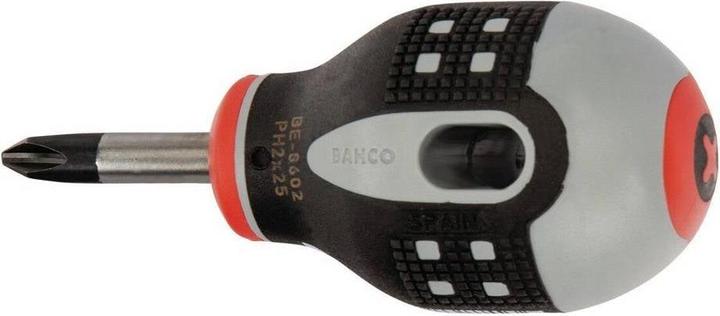 Produktbild Bahco ERGO Phillips-Schraubendreher mit kurzem 3-Komponenten-Griff, PH2 × 25 mm (Phillipps-Kreuzschlitz (PH))