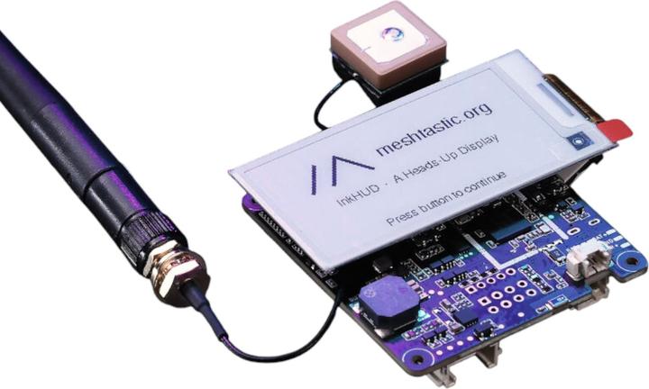 Actual product image Seeed Studio Wio Tracker L1 E-ink mit Meshtastic und GPS