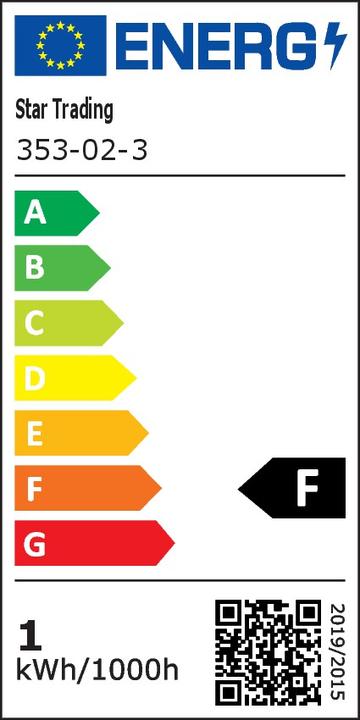 Energy Label Star Trading LED Bulb E14 TC35 Soft Glow (E14, 70 lm, 1x)