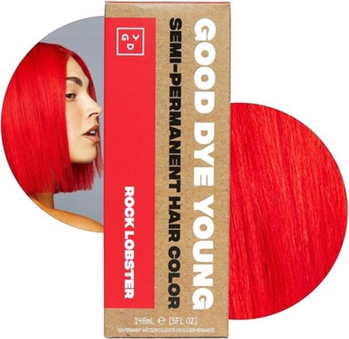 Good Dye Young Semi-Permanente vegane und grausamkeitsfreie orangefarbene Haarfarbe