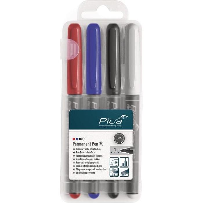 Pica, Evidenziatori, Permanentmarker-Set (4x)