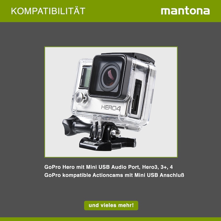 Produktbild mantona Lavalier 21150 (Hero 3, Hero 3+, Hero 4 Black, hero 4 Silver)