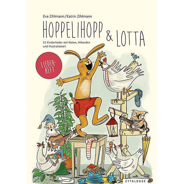Hoppelihopp und Lotta Liederheft, Schulbücher von Katrin Zihlmann, Eva Zihlmann