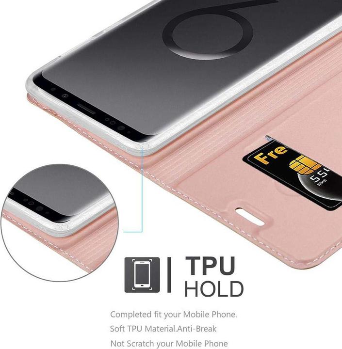 Actual product image Cadorabo Book Classy Style Cover (Samsung Galaxy S9+)