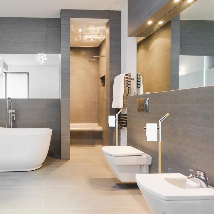 Image du produit Relaxdays Ensemble support brosse WC