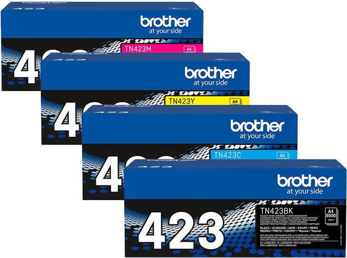 Image du produit Brother TN-423 Ensemble (M, CF, Y, C)