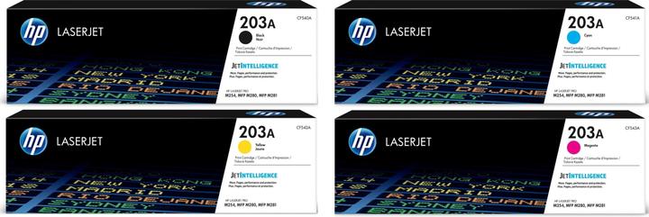 HP 203A (M, C, Y, BK)