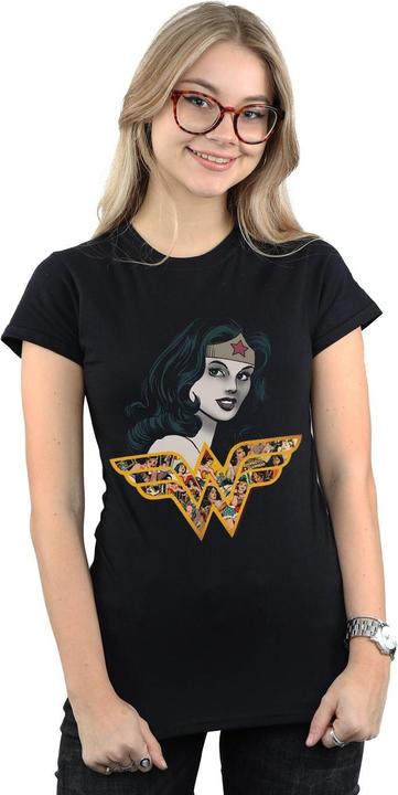 Image du produit - T-shirt WONDER WOMAN RETRO COLLAGE - Femme (XXL)