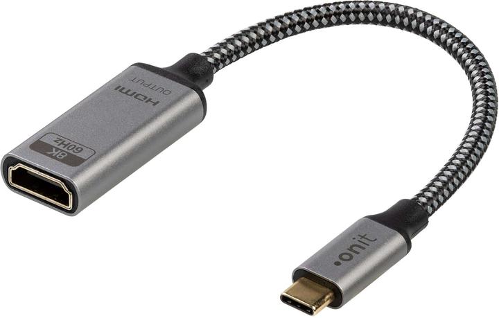 Onit Adapter USB Type-C - HDMI (USB Typ-C, 12.50 cm)