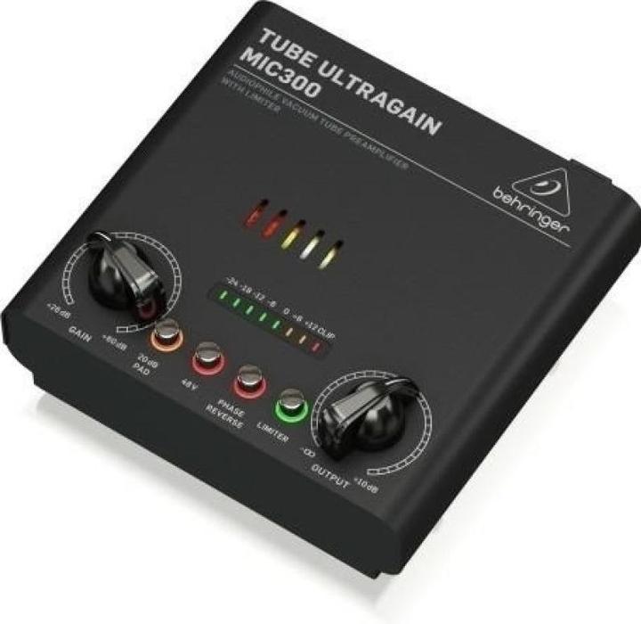 Actual product image Behringer Mic300 buizen microfoonvoorversterker