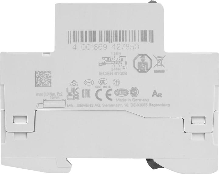 Produktbild Siemens RCCB Type A 40A 3+N-pole 300mA 400V 4mW
