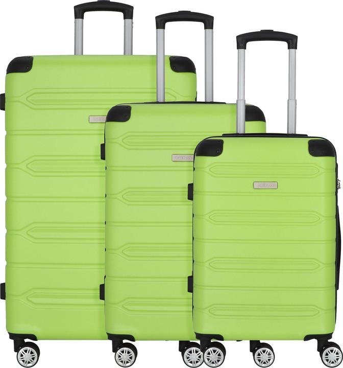 Immagine prodotto Nowi Set di valigie a 4 ruote Rhodos 3 pezzi (210 l)