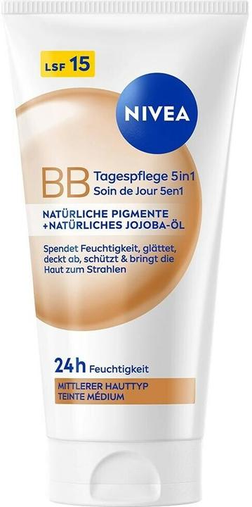 Produktbild NIVEA BB Tagesplfege 5in1 Mittel LSF 15 (MEDIUM, 50 ml)